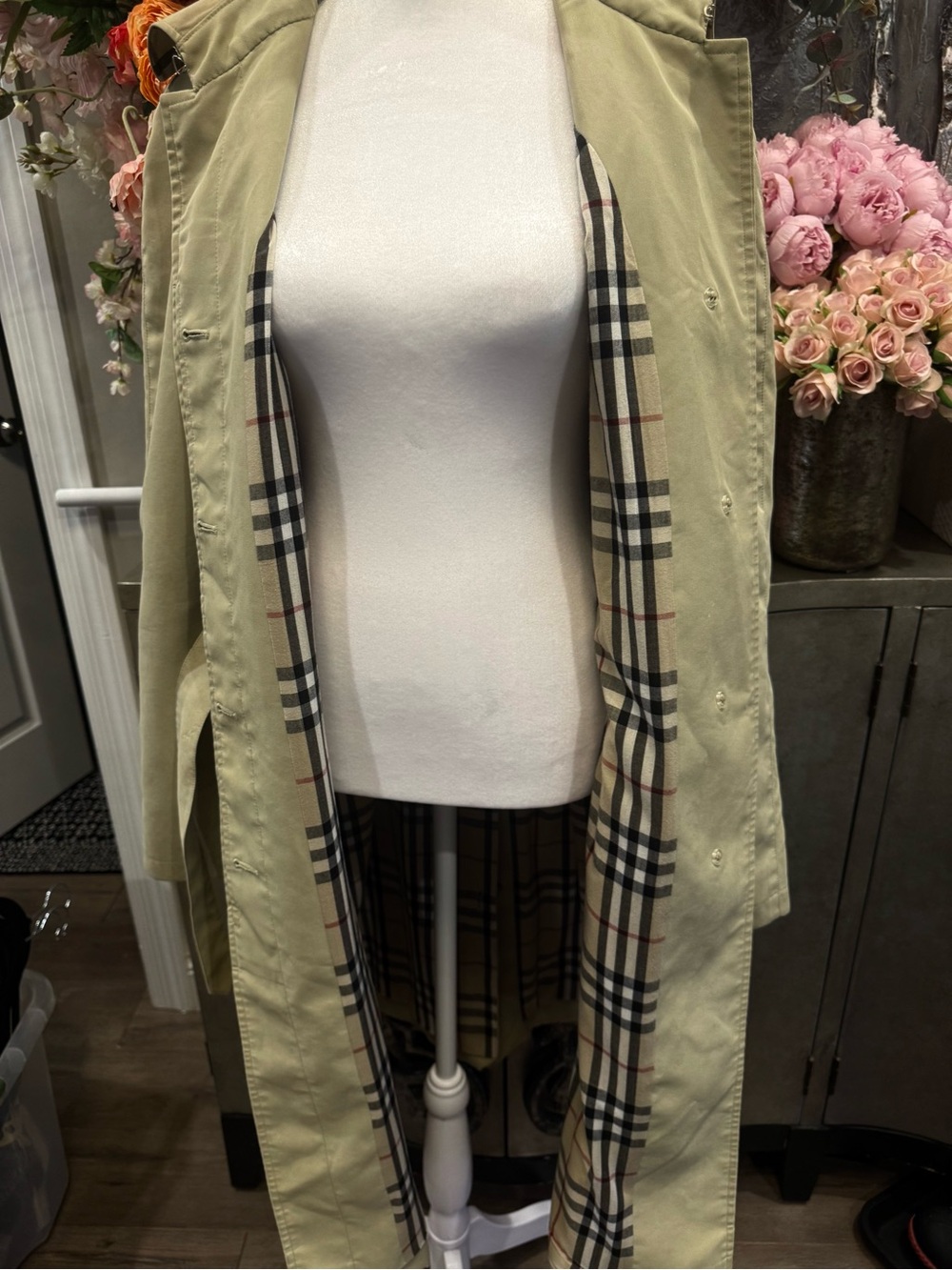 Burberry Vintage Trench Coat - Picture 2 of 7